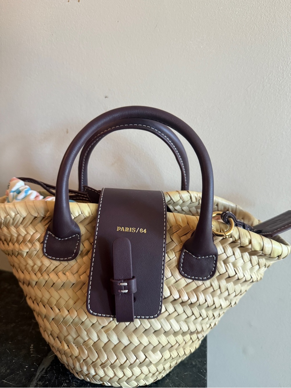 NWT: Paris 64 Mini Basket Bag - Picture 3 of 9